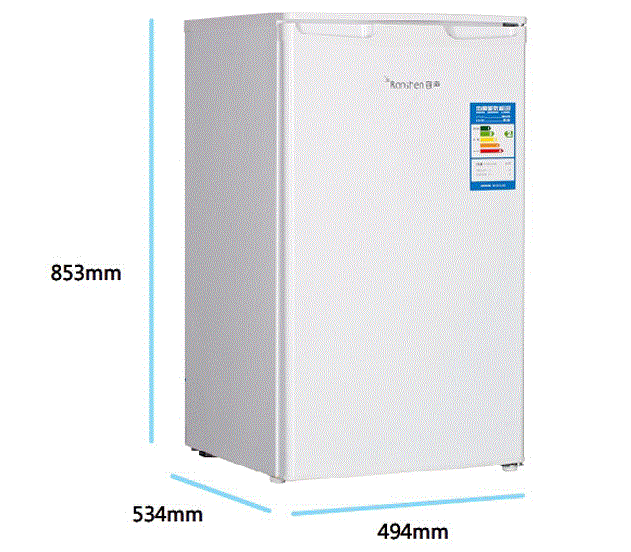 容声(ronshen)bc-98 98升 单门冰箱迷你小冰箱,单门冷藏冷冻,很小巧